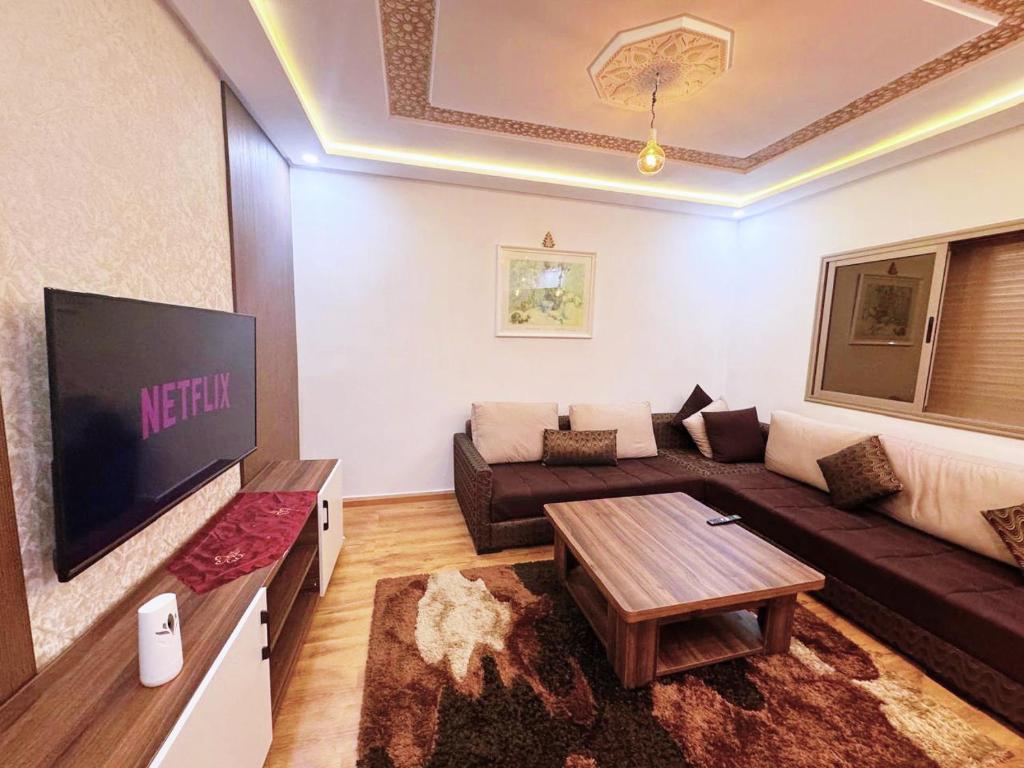 Appartement avec un style de chalet