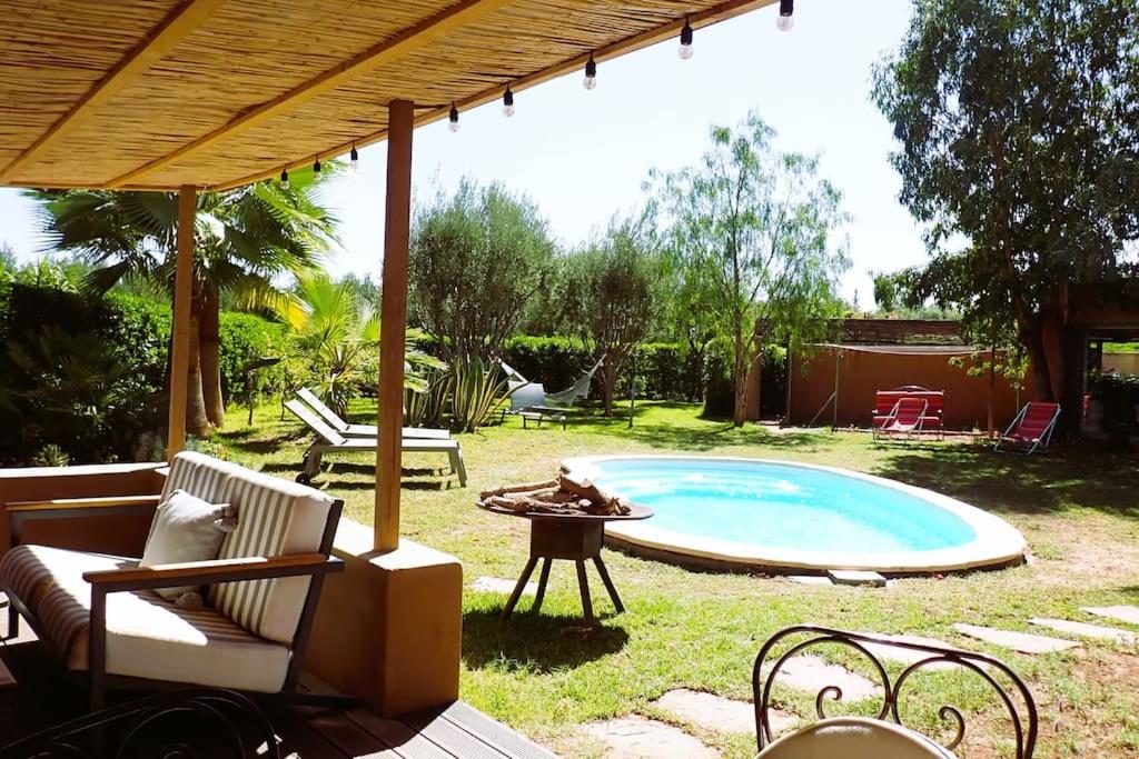 country house with pool