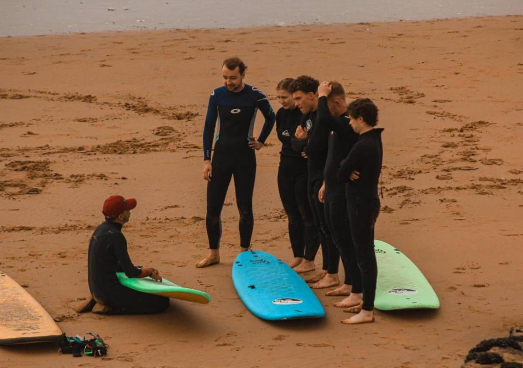Sable beach surf camp taghazout